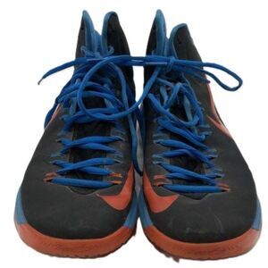Nike KD 5 Splatter Blue, Black, Orange "Thunder Away" Athletic Sneaker Men 11